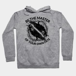 Be the Master of Your Own Fate - Stoic Crow Hoodie